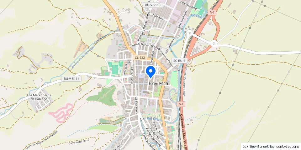 Mapa de la ubicación publicada de Cerrajería Freijo
