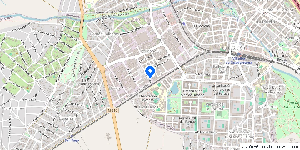 Mapa de la ubicación publicada de Cerrajería Fernando