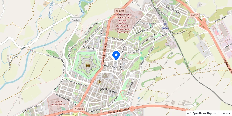 Mapa de la ubicación publicada de Cerrajería Lorente