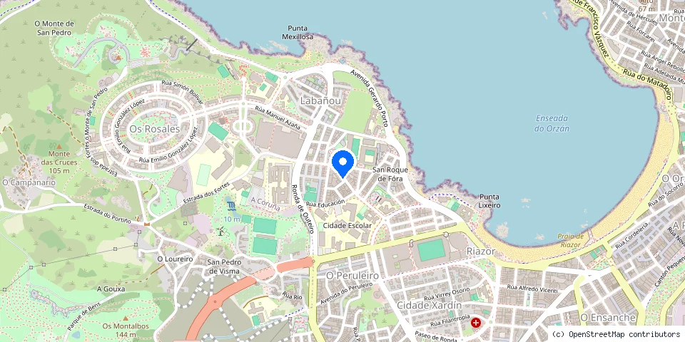 Mapa de la ubicación publicada de NION