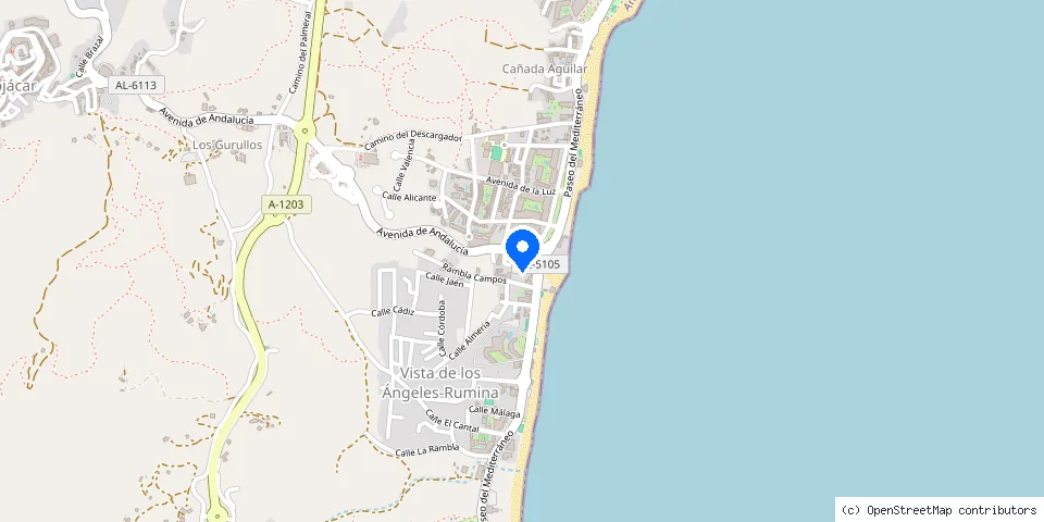 Mapa de la ubicación publicada de Cerrajería Anteva