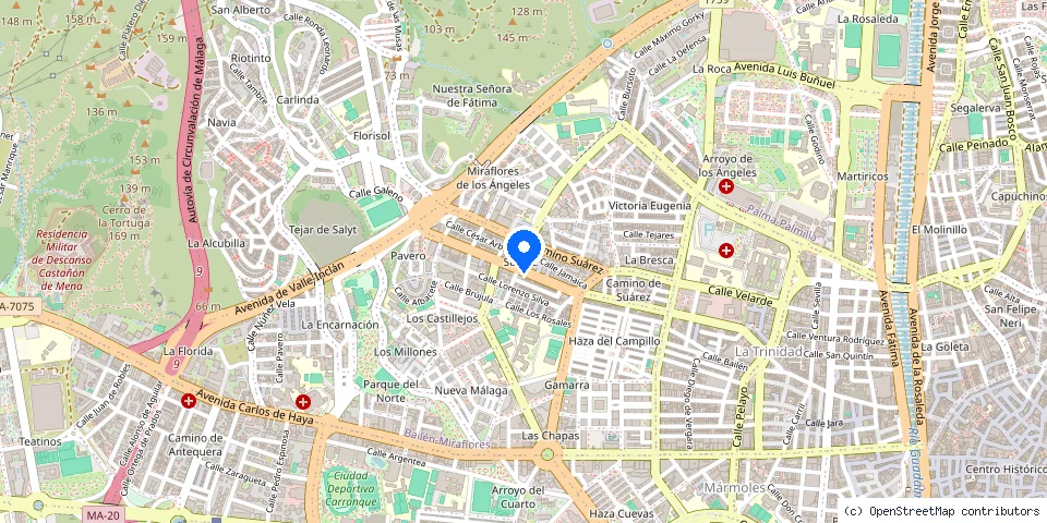 Mapa de la ubicación publicada de Cerrajería Dilo