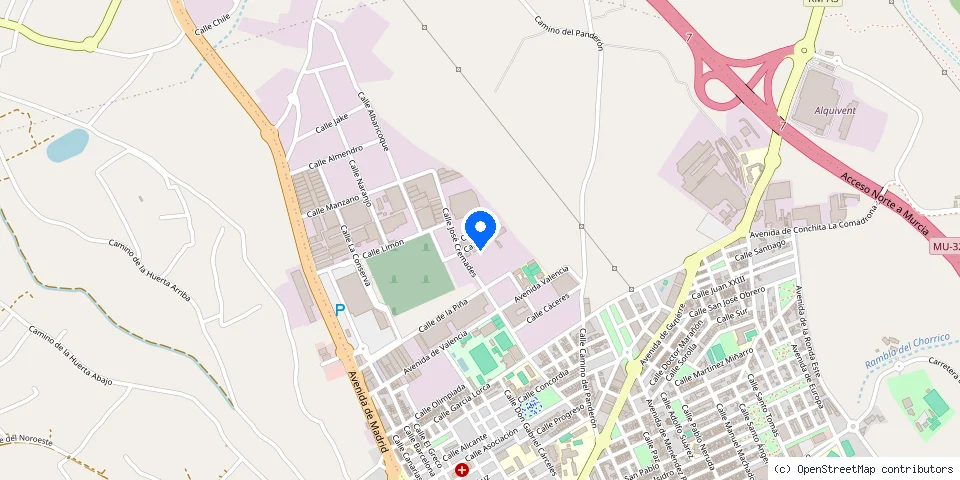 Mapa de la ubicación publicada de ROMERO CERRAJEROS S.L.