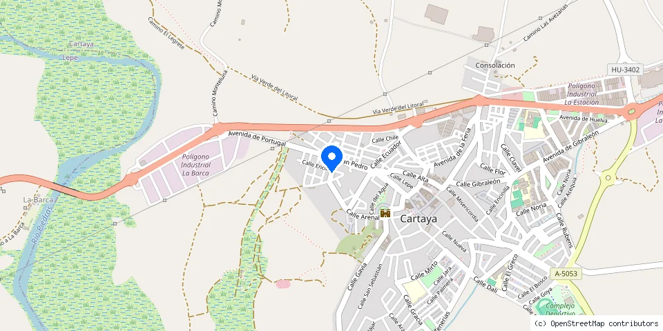 Mapa de la ubicación publicada de Ferretería Eduardo