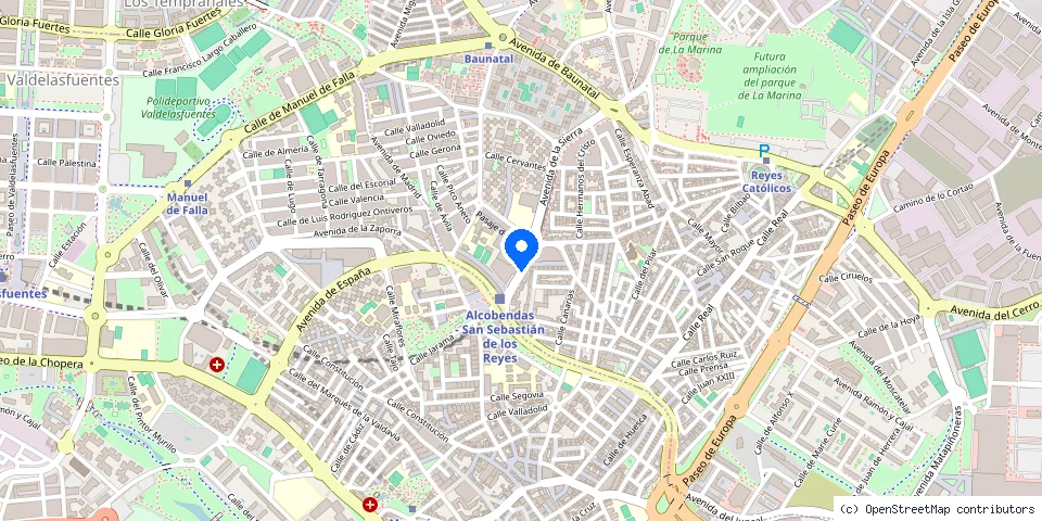 Mapa de la ubicación publicada de Securikey Cerrajeros