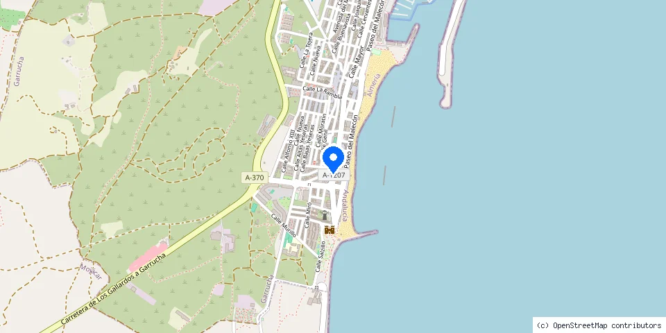 Mapa de la ubicación publicada de Cerrajeros La Rambla