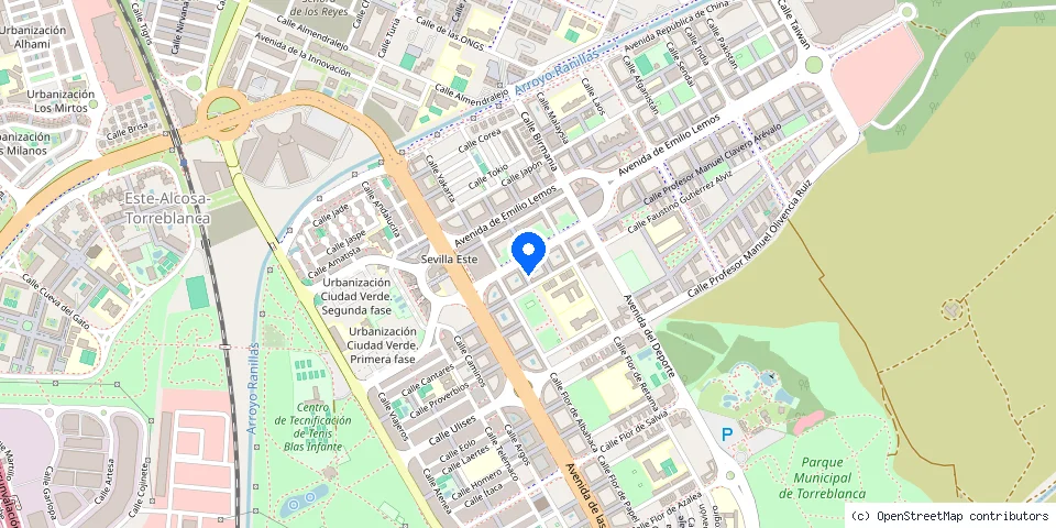 Mapa de la ubicación publicada de Mr Cerrajeros