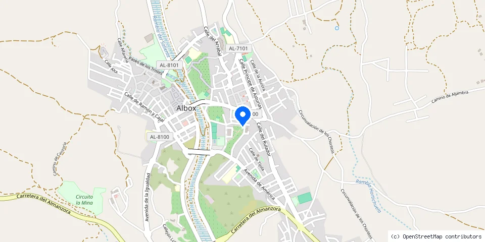 Mapa de la ubicación publicada de Cerrajeros 24h DSC