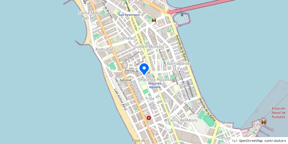 Mapa de la ubicación publicada de Cerrajería Alejandro