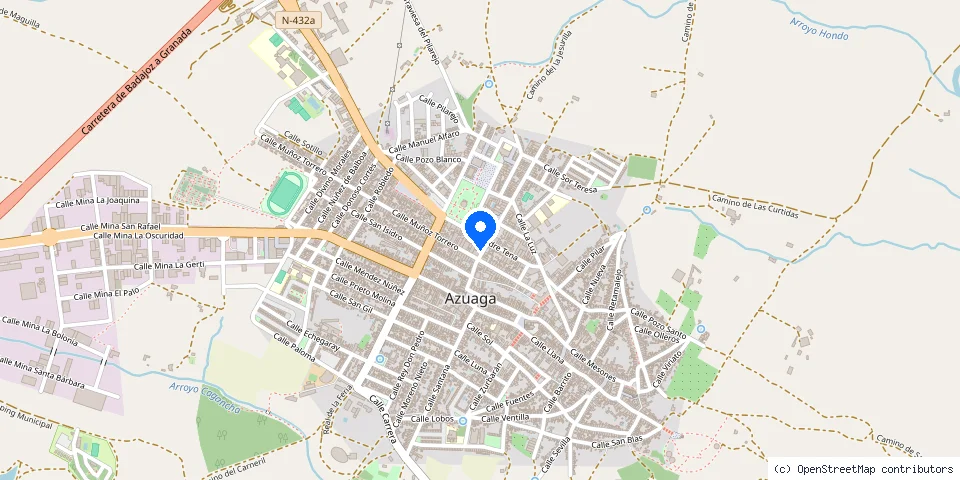 Mapa de la ubicación publicada de Chelu