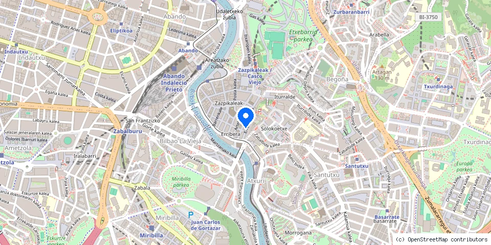Mapa de la ubicación publicada de Cerrajería Goyo
