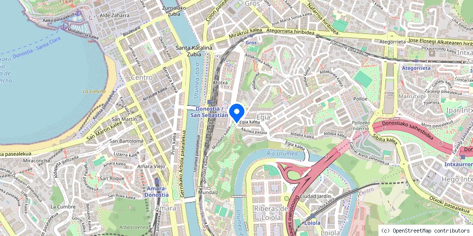Mapa de la ubicación publicada de Ya Ves