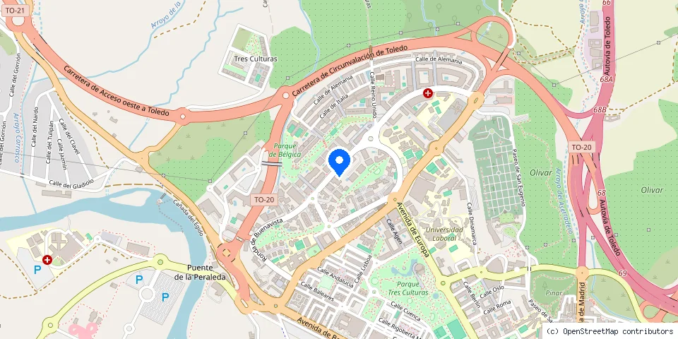 Mapa de la ubicación publicada de Cerrajeros Coma Marín