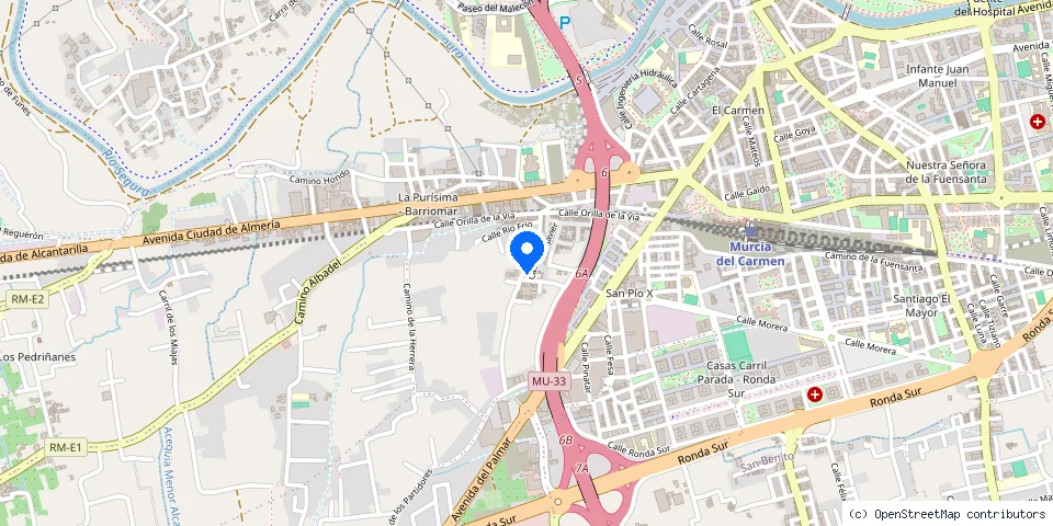 Mapa de la ubicación publicada de Cerrajería Doroteo