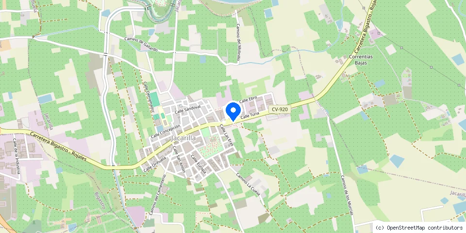Mapa de la ubicación publicada de Cerrajería Loymar