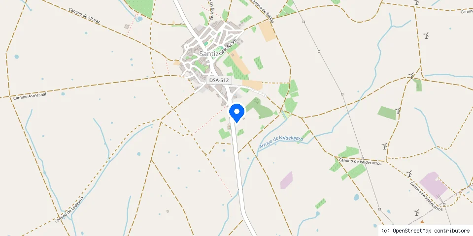 Mapa de la ubicación publicada de Cerrajería Los Portelas