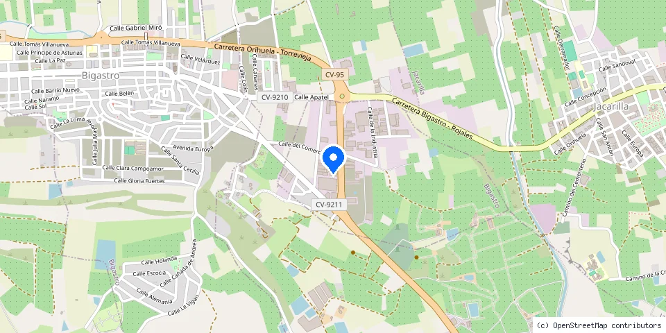 Mapa de la ubicación publicada de Pepe Lorente
