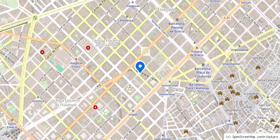 Mapa de la ubicación publicada de Serralleria Ferrer Mengual