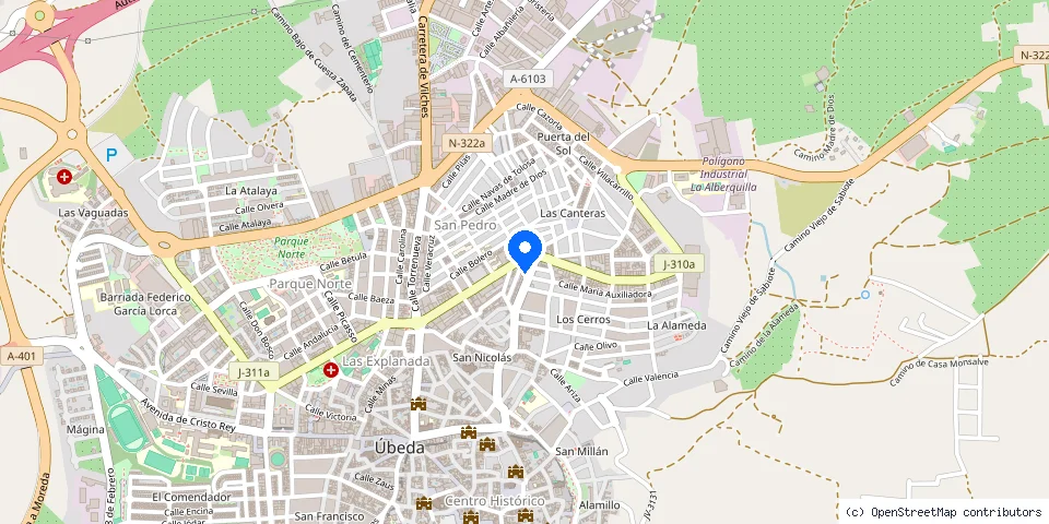 Mapa de la ubicación publicada de Talleres Novo Cristal