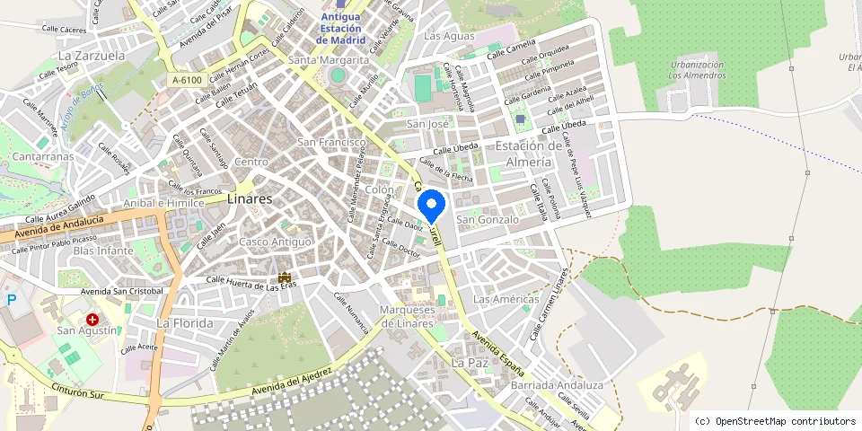 Mapa de la ubicación publicada de Cerrajería Felix Navarro