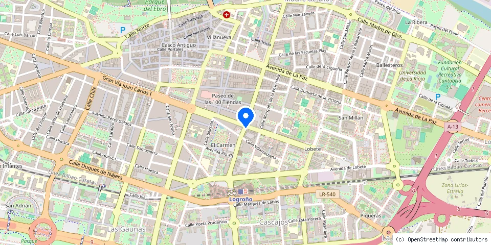 Mapa de la ubicación publicada de Dislock