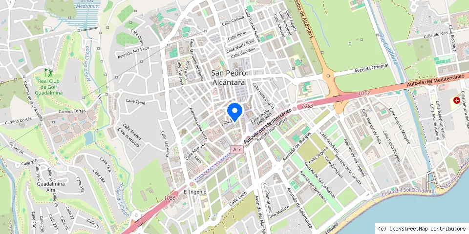 Mapa de la ubicación publicada de la casa de las llaves