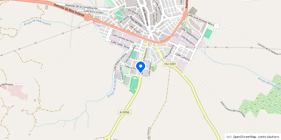 Mapa de la ubicación publicada de Maskey