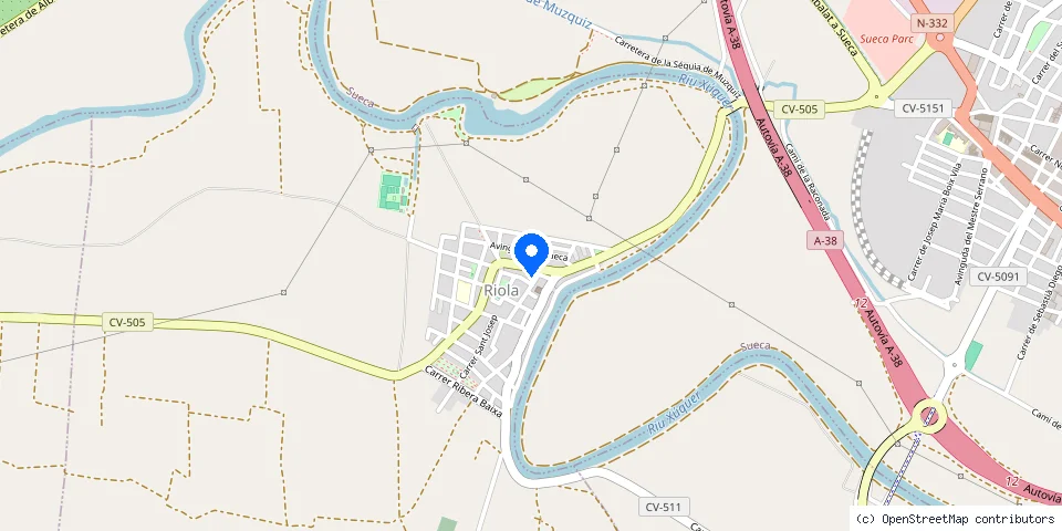 Mapa de la ubicación publicada de Cerrajería Roberto Sales