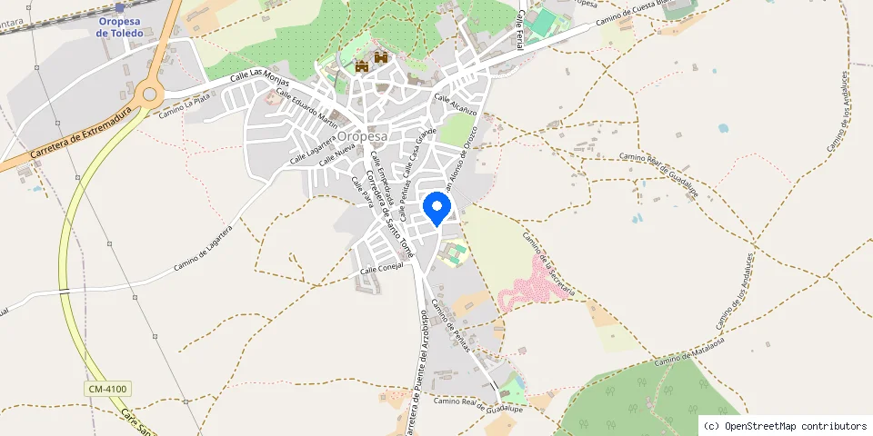 Mapa de la ubicación publicada de Cerrajería Zapardiel