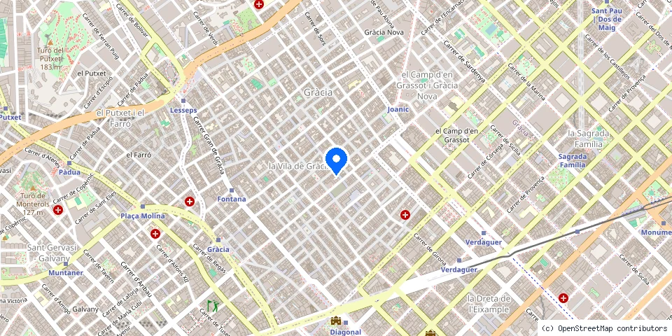 Mapa de la ubicación publicada de MAGIC KEY