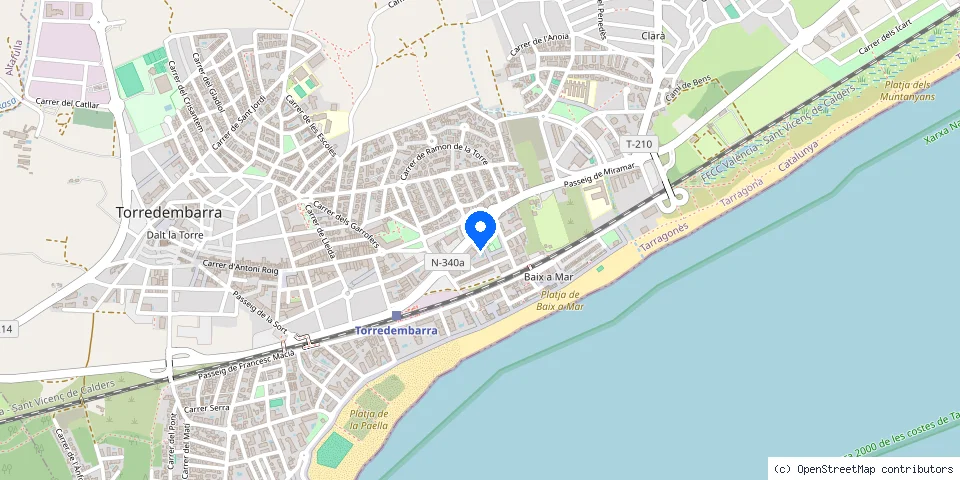Mapa de la ubicación publicada de Cerrajeros Eysa Asistencia Técnica