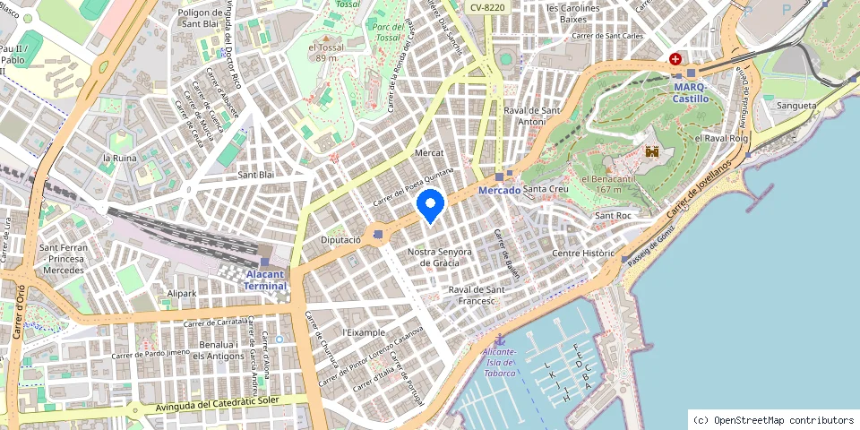 Mapa de la ubicación publicada de AIPEE Detectives