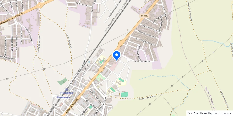 Mapa de la ubicación publicada de Cerrajería Servitec