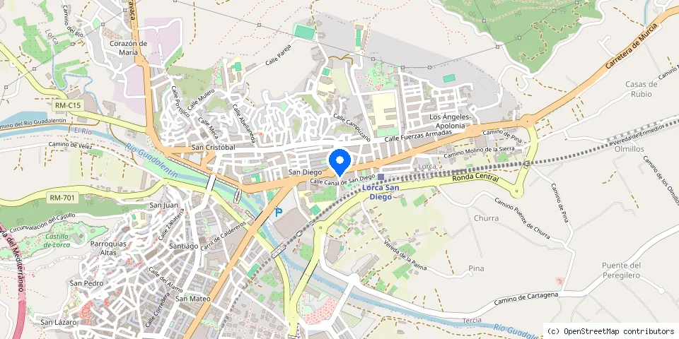 Mapa de la ubicación publicada de Central Code