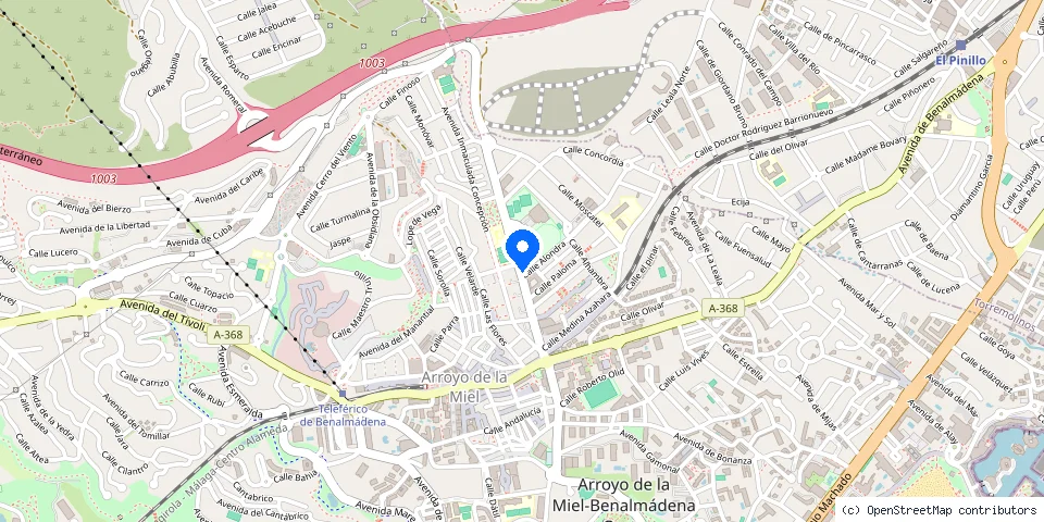 Mapa de la ubicación publicada de Jumaca Cerrajero