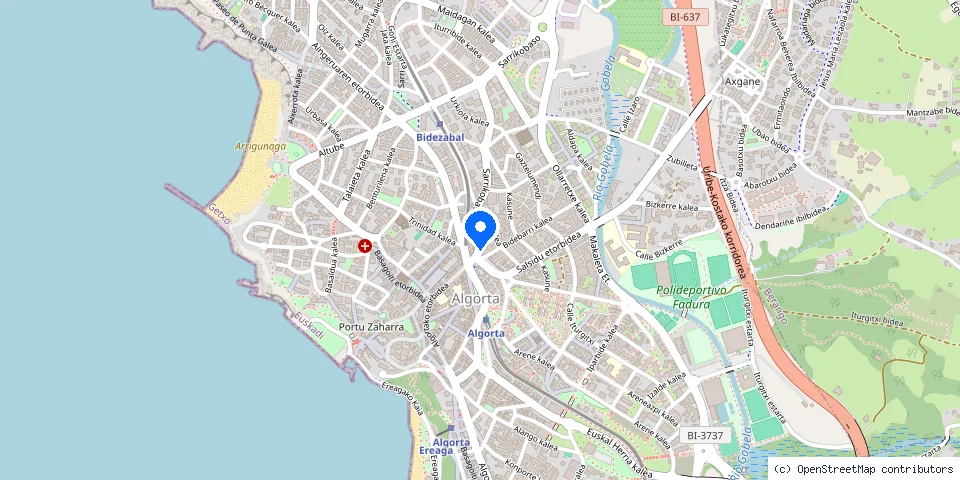 Mapa de la ubicación publicada de Cerrajería Josu