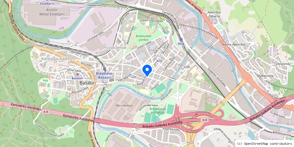 Mapa de la ubicación publicada de Cerrajería Luca