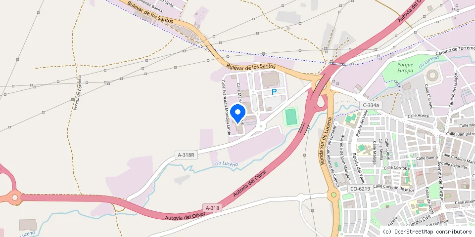 Mapa de la ubicación publicada de Cerrajero Lucena 24h🔑Cerraluc