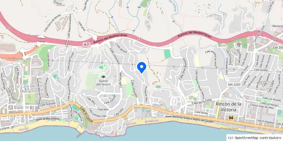 Mapa de la ubicación publicada de Cerrajero El Rincón