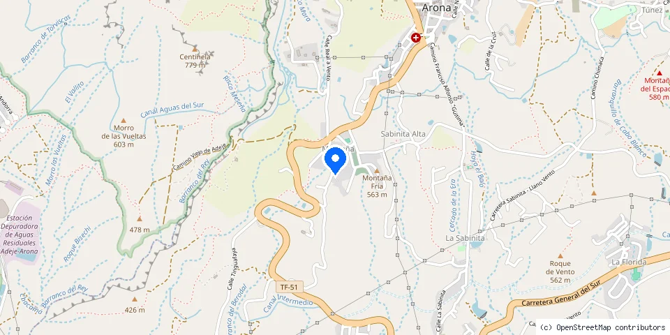 Mapa de la ubicación publicada de Danga 2001