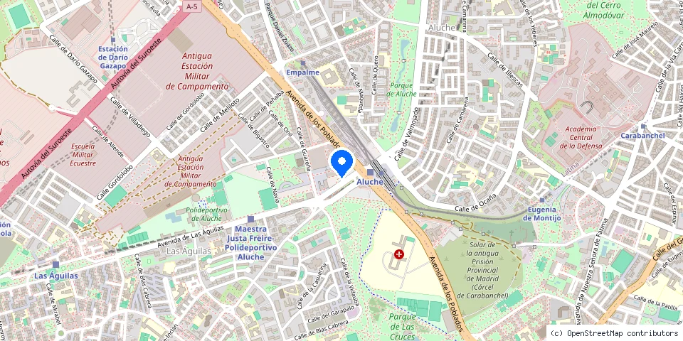 Mapa de la ubicación publicada de Maxi LLaves