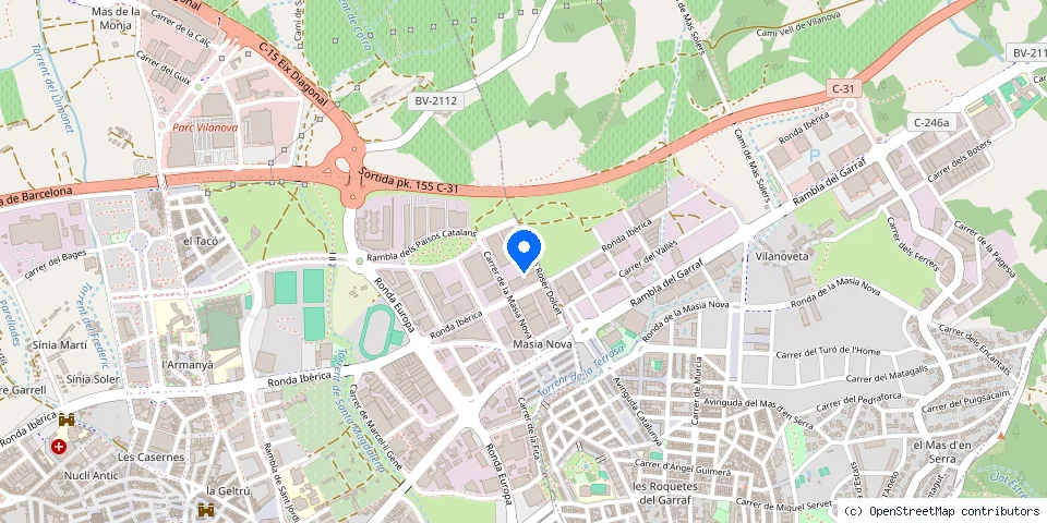 Mapa de la ubicación publicada de SERTEC VNG