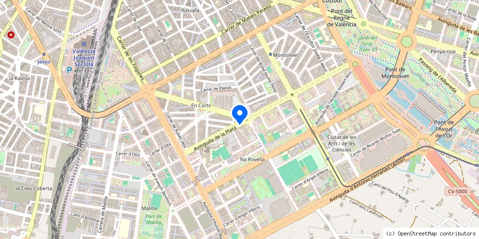 Mapa de la ubicación publicada de Servifix