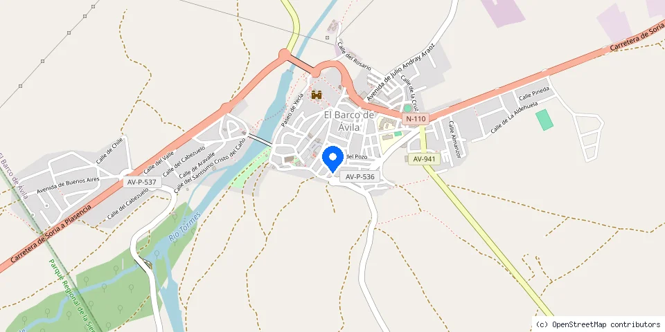 Mapa de la ubicación publicada de Cerrajería Luis Pascual Flores