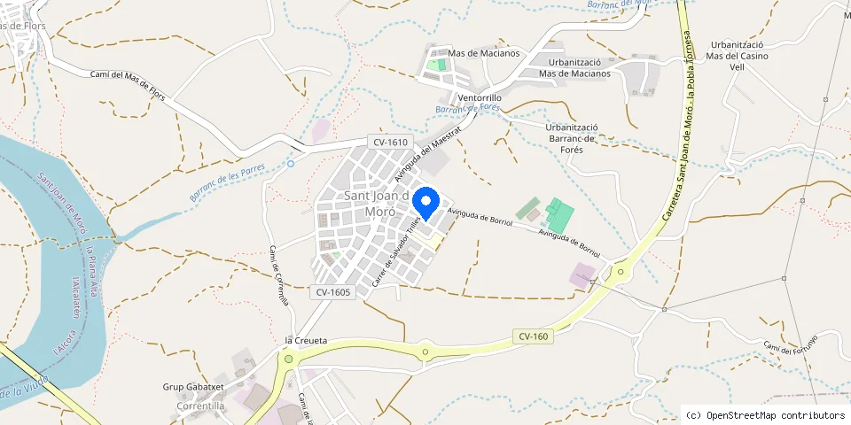 Mapa de la ubicación publicada de Morocer