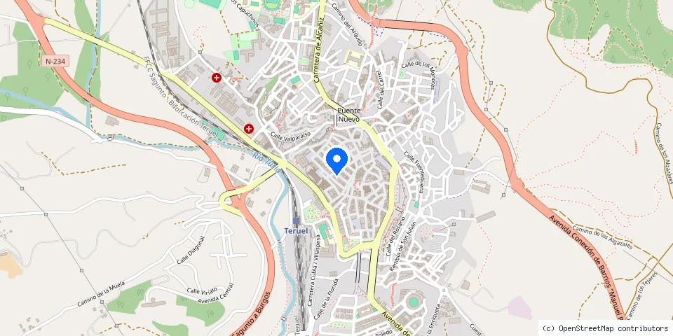 Mapa de la ubicación publicada de Cerrajería García