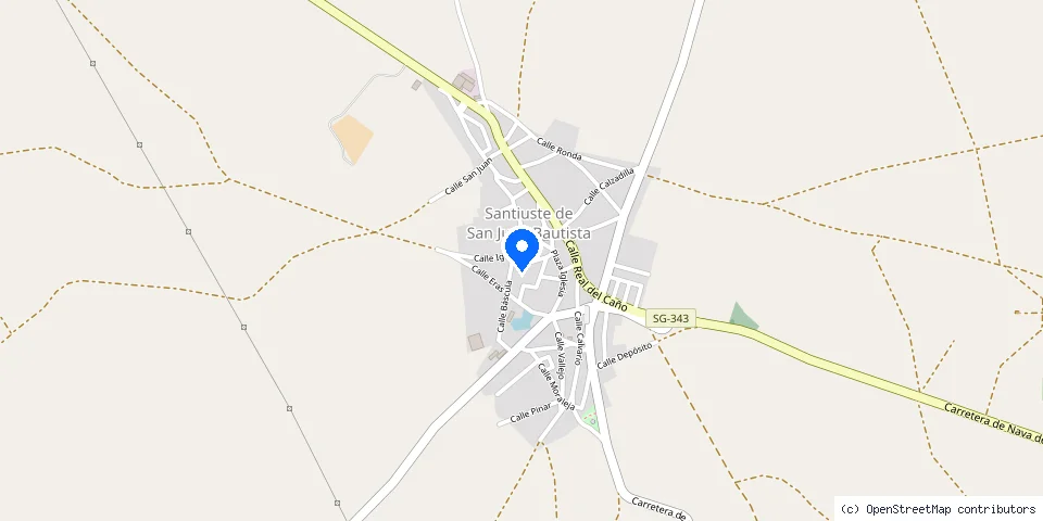 Mapa de la ubicación publicada de Cerrajeria MC