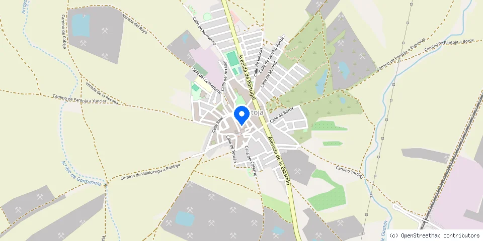 Mapa de la ubicación publicada de Cerrajeria Magan Y Diaz
