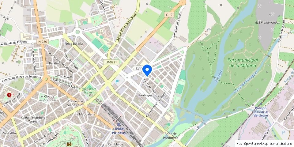 Mapa de la ubicación publicada de Turmat
