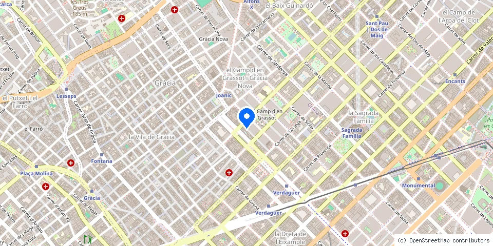 Mapa de la ubicación publicada de Tecnosoldadura